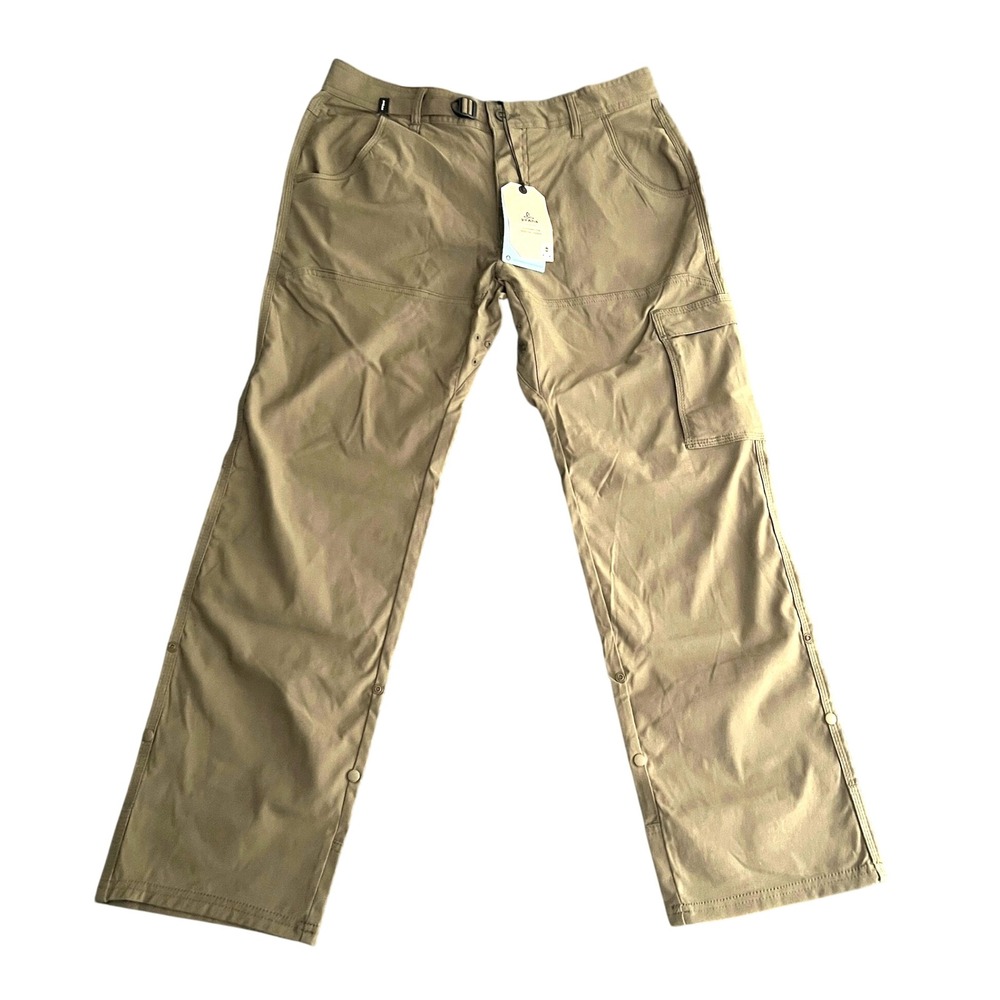 NWT Prana Stretch Zion Pant II Mens 31x30 Relaxed Fit Hiking Slate Green 1969791